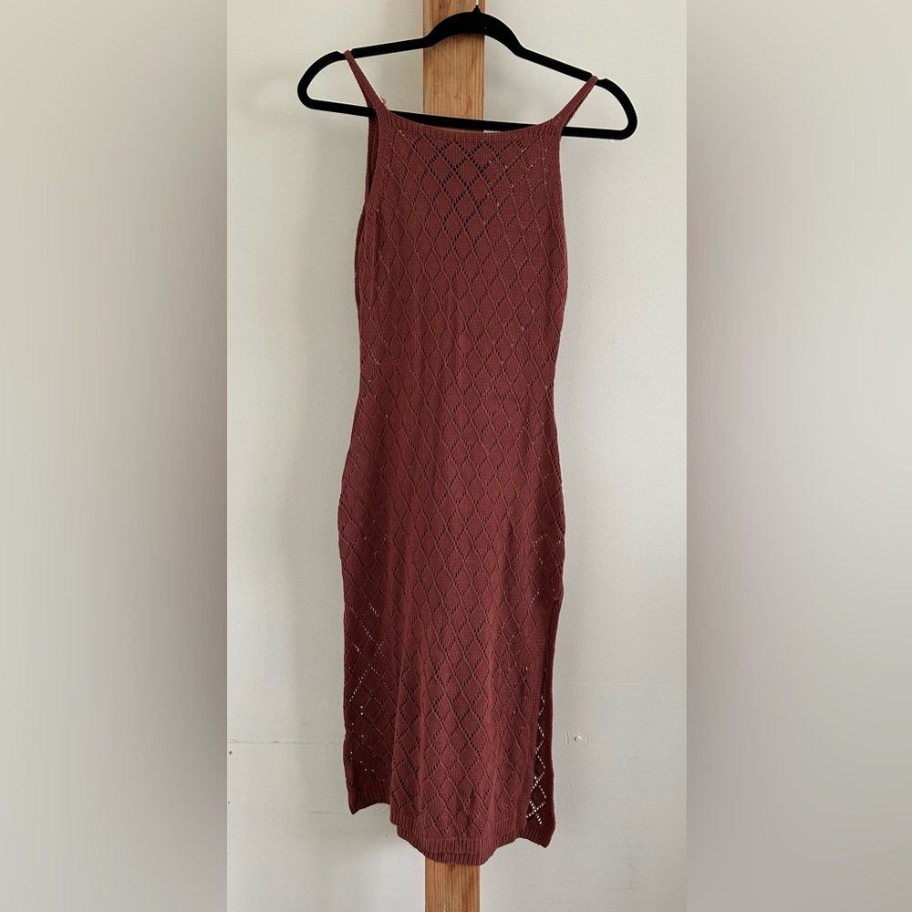 Lovely Day Rust Knit Top - Picture 1 of 3